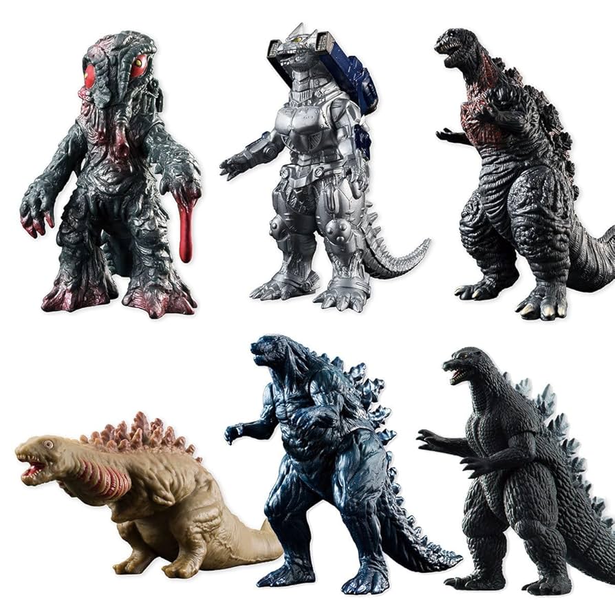 BANDAI NAMCO Godzilla Soft Vinyl 4