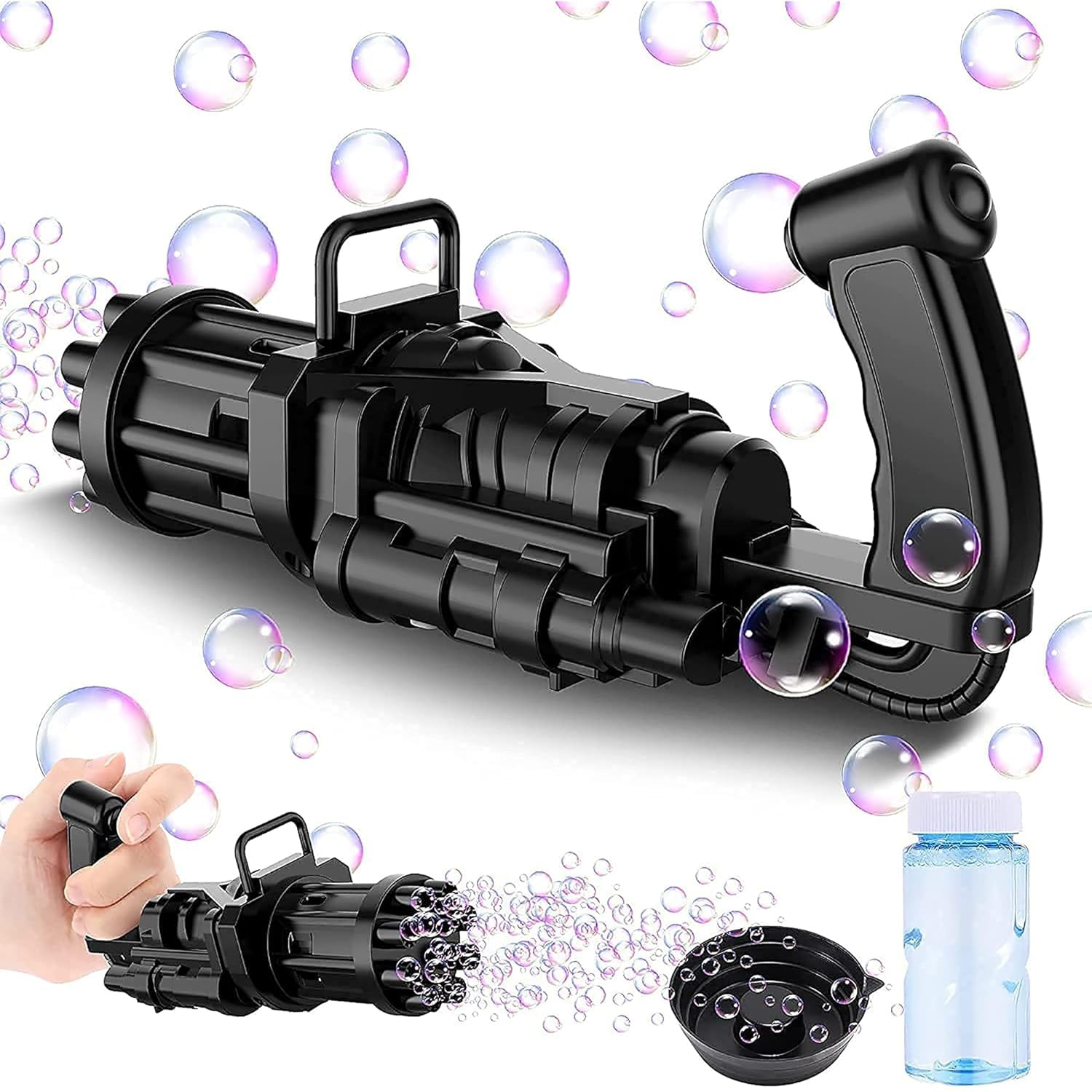 Aastha Imagine Media Kids Air Blasters Gun Manual Soft Bullet Gun Toy with Safe Soft Foam Bullets, Fun Target Shooting Battle Fight Game for Kids