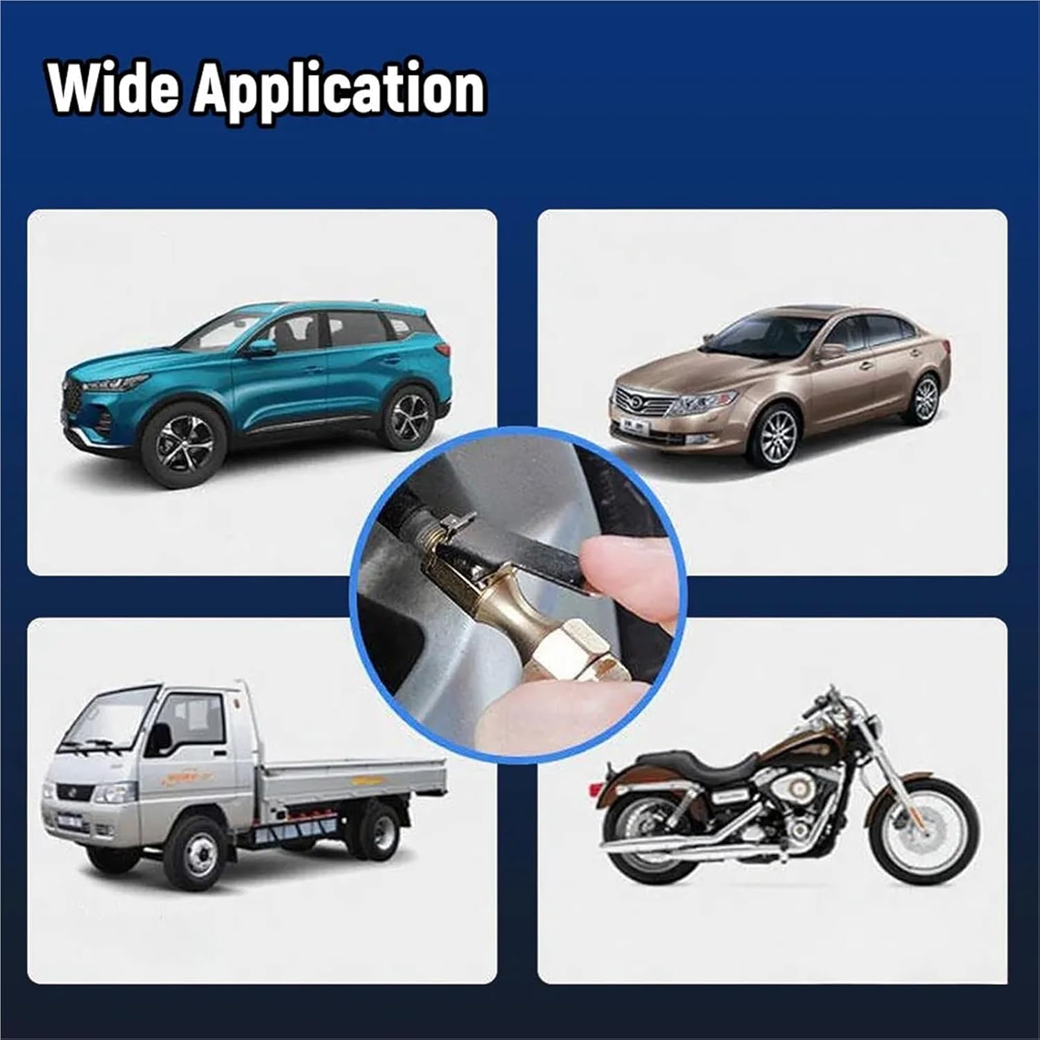 Tire Pressure Gauge Monitoring Inflation Gun Auto Accessories Digital Display Universal Car Tire Manometro