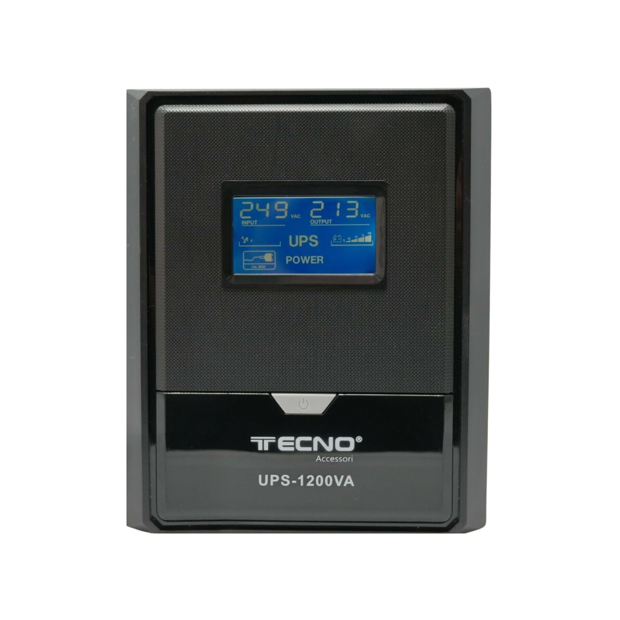 Gruppo di Continuità Ups TECNO® 1200VA 700W 3 Uscite Tripolare e Schuko