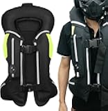 Motorcycle Airbag Vest for Men And Women, Motocross Air-Bag Riding Jacket with Reflective Strip, Adult Moto Air Bag