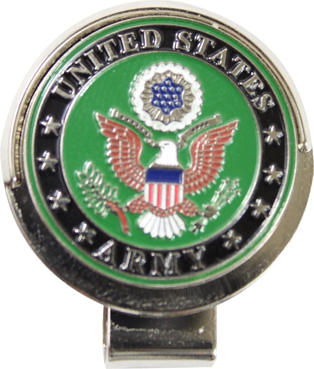 review US Army Cap Clip and Golf Ball Marker