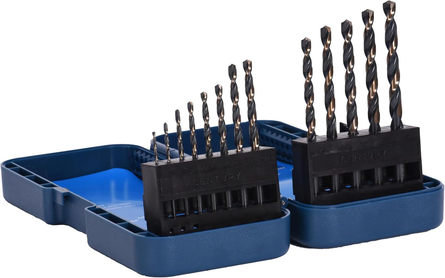 Century Drill & Tool 25713 Pro Grade Charger Drill Bit Set, 13-Piece