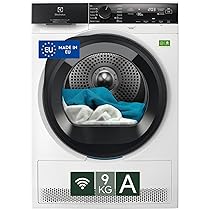 Electrolux Serie 900 PerfectCare, Asciugatrice a Pompa di Calore, 9 kg, EW9H4Y9A, Classe A, 12 Programmi, Connettività Smart App, Tecnologia 3DSense, Filtro EcoFlow, 60 dB, 850x596x636 mm