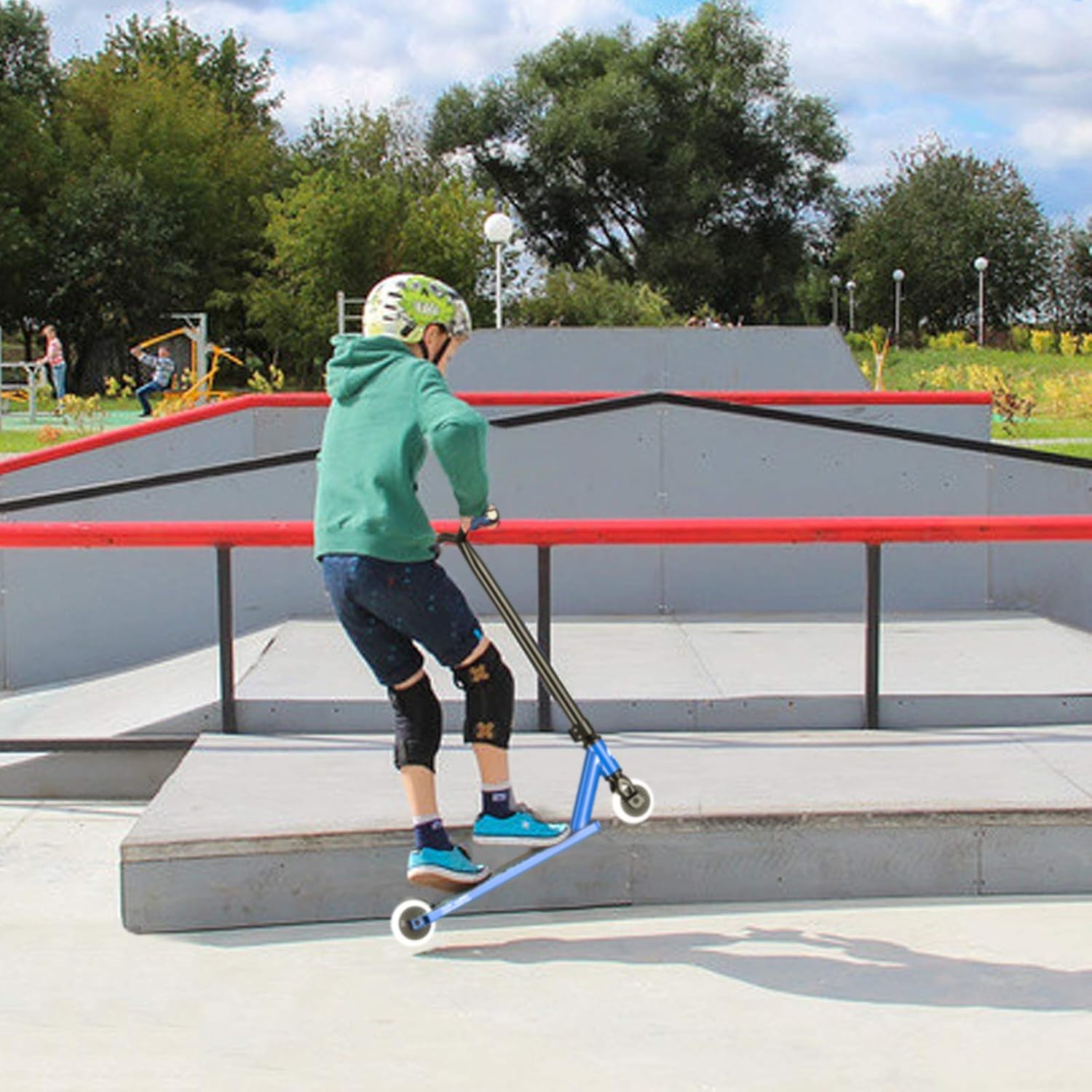 CREDO SPORT Pro Scooter Trick Scooter Stunt Scooter for Entry Level-Freestyle Kick Scooter for Kids,Teens,and 11+ Boys and Girls : Sports & Outdoors