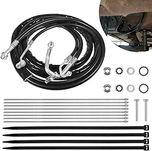 Rear Air Conditioning Hose Set For Dodge Grand Caravan Chrysler 2012