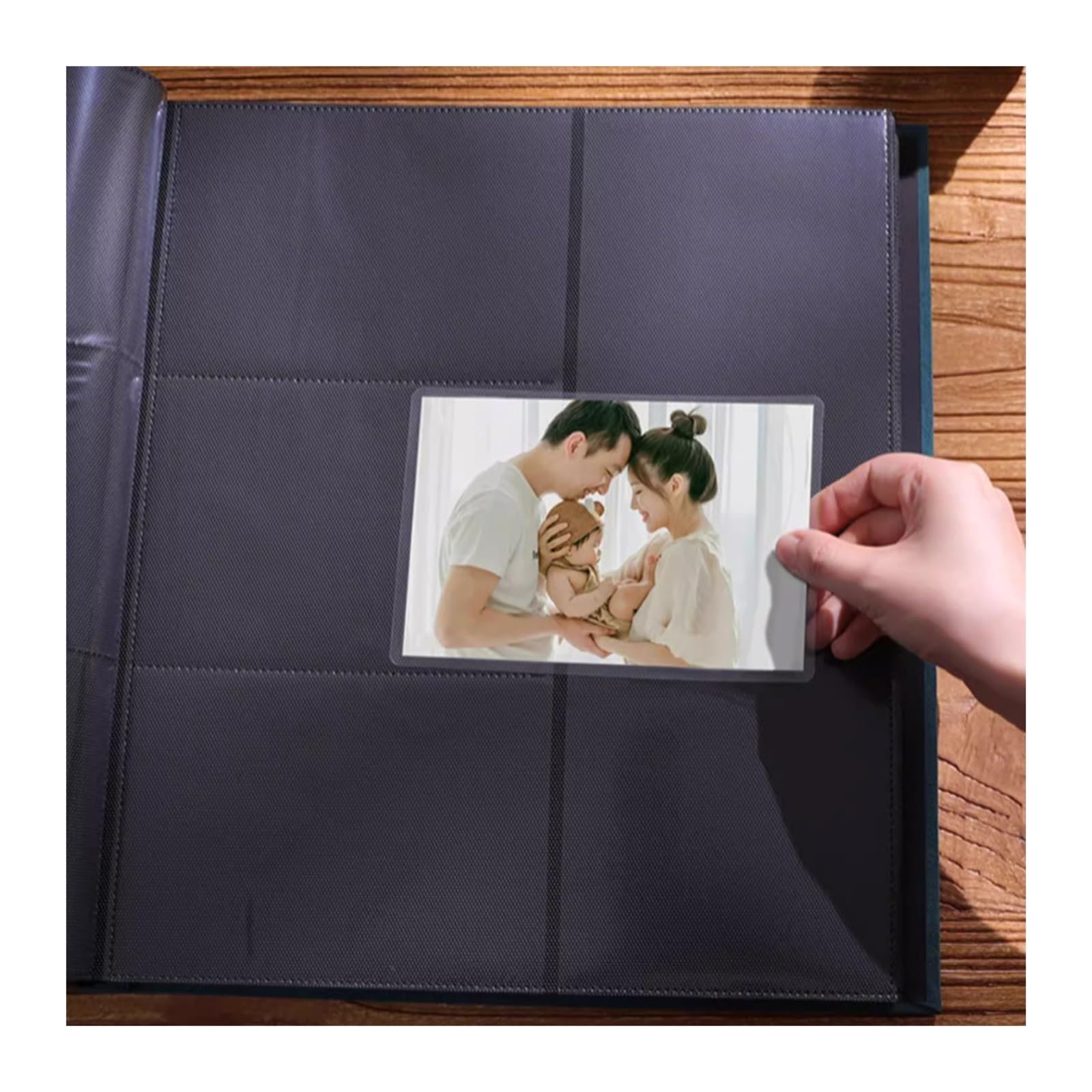 GLigeT Fotoalbum Albumbuch, Gedenkalbum, Familienausgabe, Einlage, Growing Up-Schallplattenbuch, 1066 Blatt, Alben mit großer Kapazität Fotobuch (Color : 07)