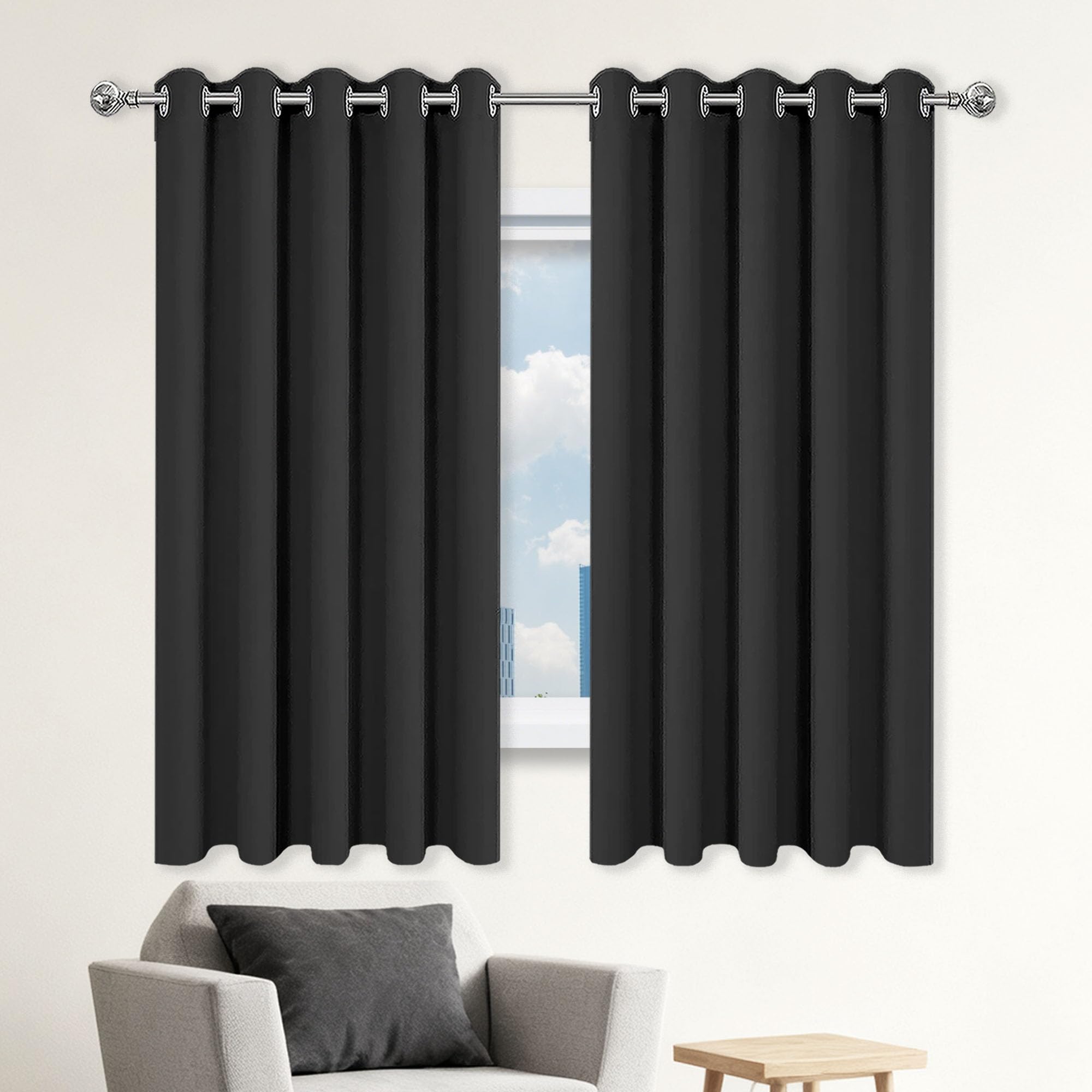 Rideau extérieur pour terrasse et salon occultant et thermique 280 x 220 cm
