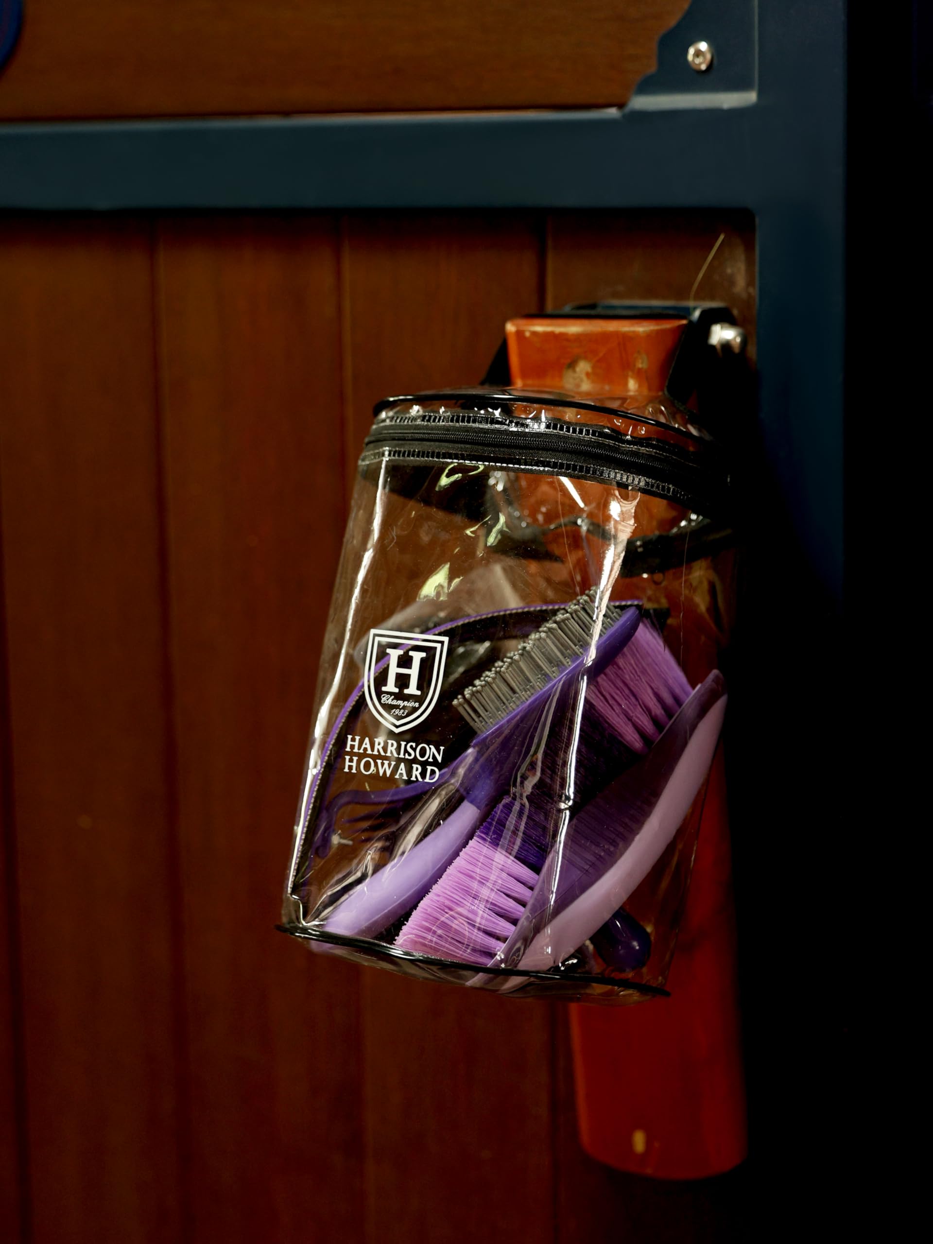 Harrison Howard Horse Grooming Brush Set, 7 Essential Grooming Brushes for Daily Horse Care, Body, Mane, Tail & Shedding Use Purple - image 7