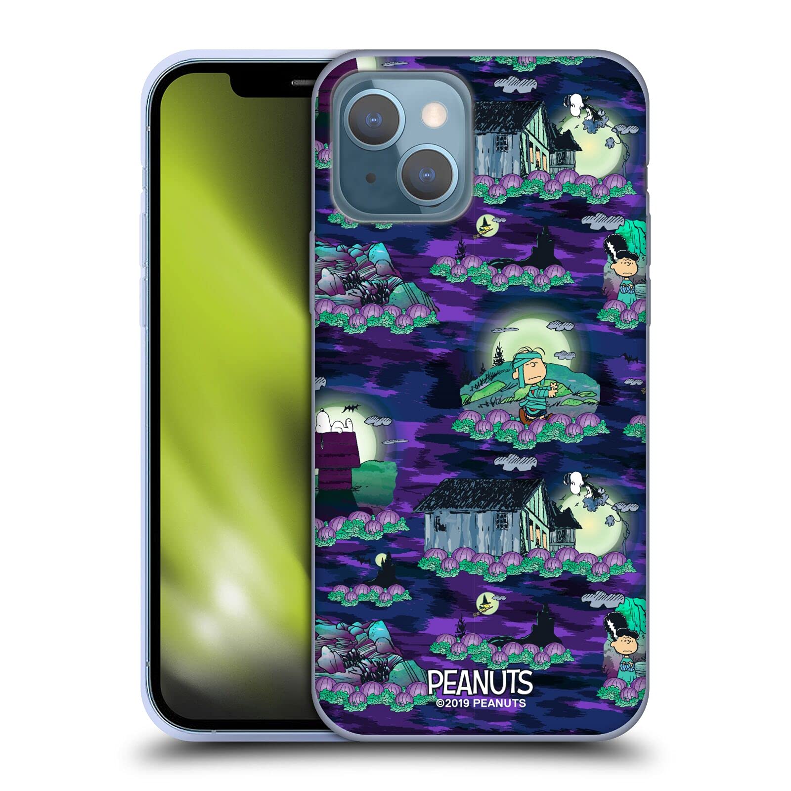 Funda silicona Peanuts Snoopy iPhone 13 carcasa gel flexible TPU 7