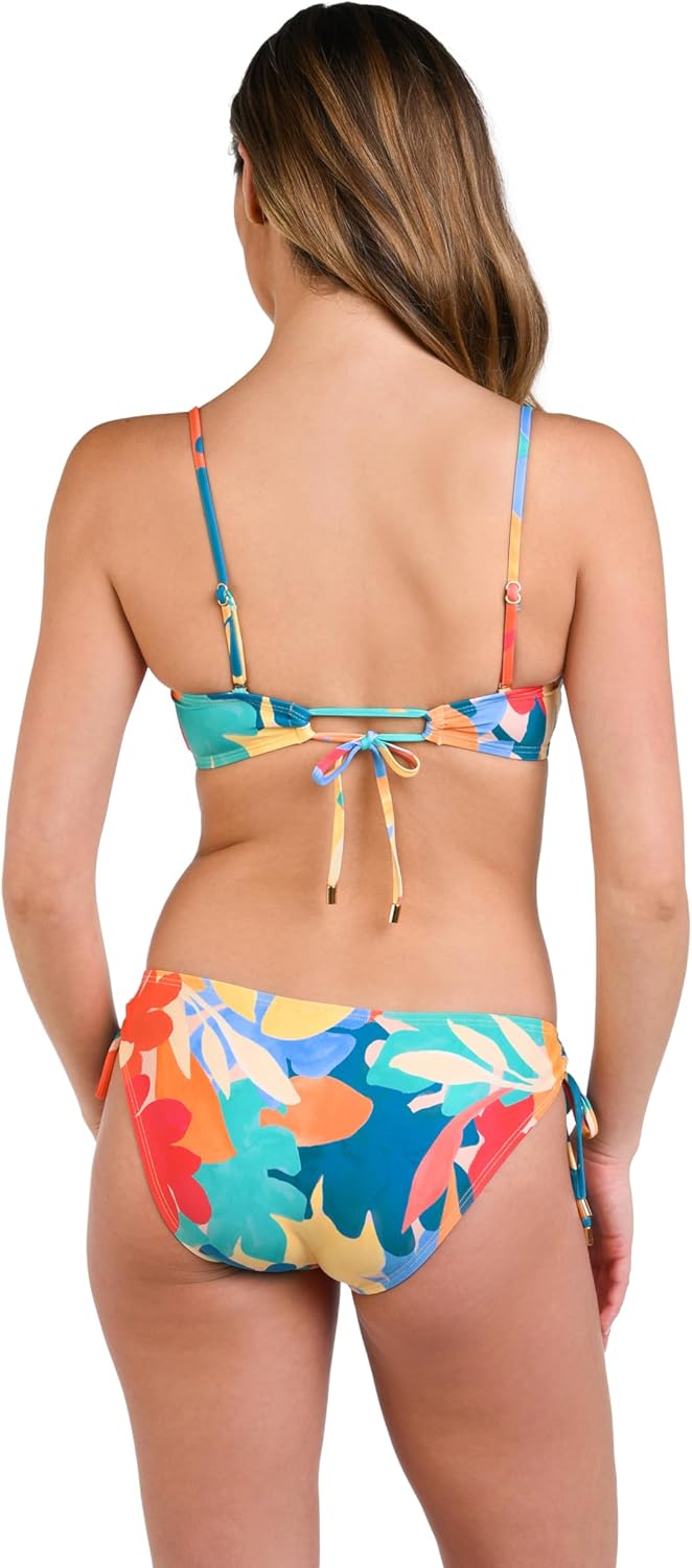 La Blanca Womens Bandeau Bikini Swimsuit Top - Image 2