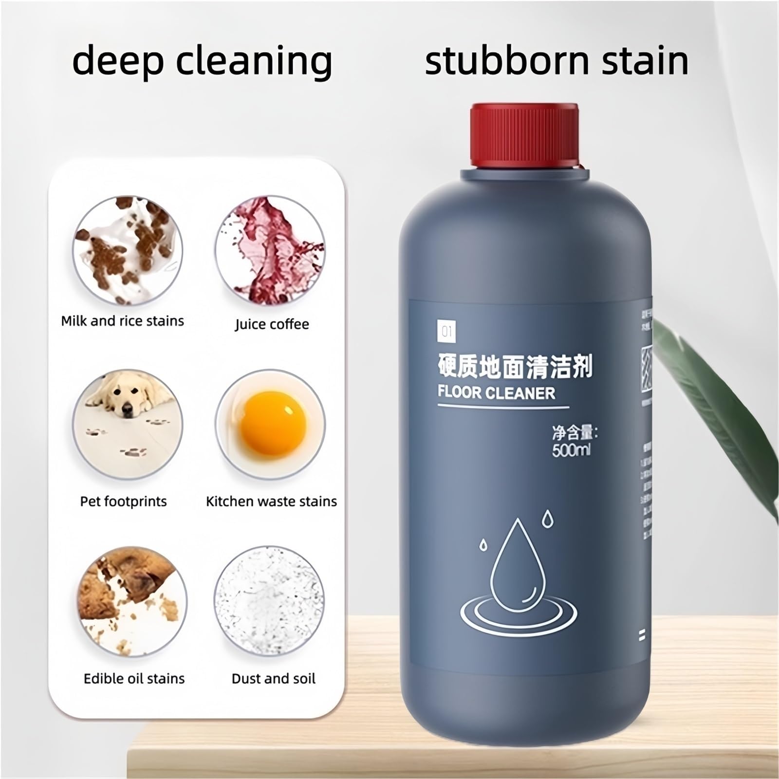 Solución de limpieza fuerte (5 botellas, 16.9 oz), compatible con Dyson Wash G1/Nautik, agente limpiador for baldosas.