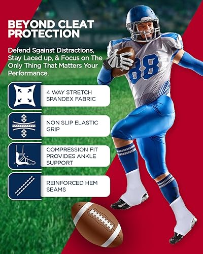 Miniatura 2 de Exxact Sports Fundas para tacos de fútbol  Fundas de fútbol para tacos, fundas de tacos de fútbol, fundas de encaje para tacos, fundas de tacos para