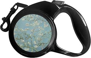 Almond Blossoms (Van Gogh) Retractable Dog Leash - Large
