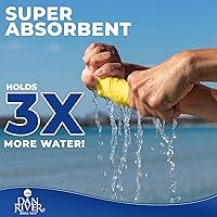 Vista 159 de DAN RIVER Juego de 4 toallas de baño, 27 x 54 pulgadas, 100% algodón, más grandes y ligeras, de secado rápido, súper suaves y absorbentes, toallas