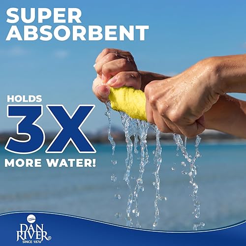 Miniatura 159 de DAN RIVER Juego de 4 toallas de baño, 27 x 54 pulgadas, 100% algodón, más grandes y ligeras, de secado rápido, súper suaves y absorbentes, toallas