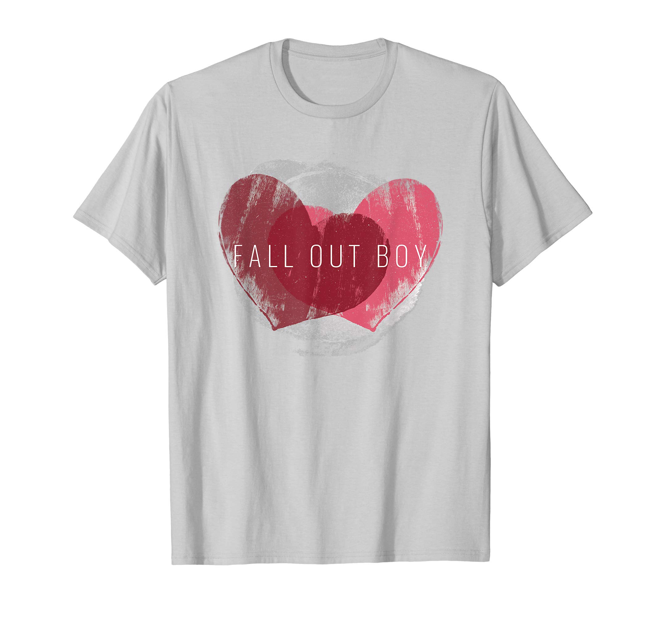 Fall Out BoyWeathered Hearts T-ShirtOEKO-TEX STANDARD 100