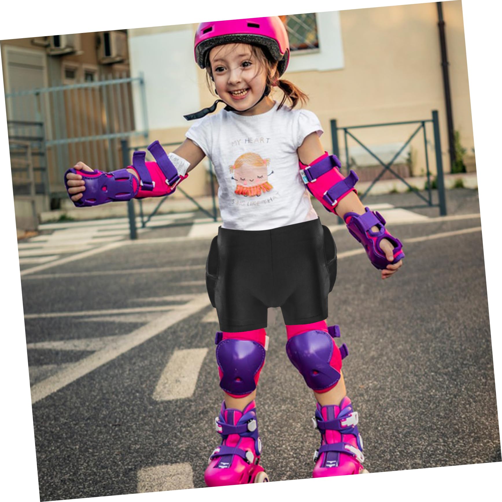 BRIGHTFUFU Roller Skates Protective Pad Hip Pad for Kids Skating Gear Toddler Hip Brace