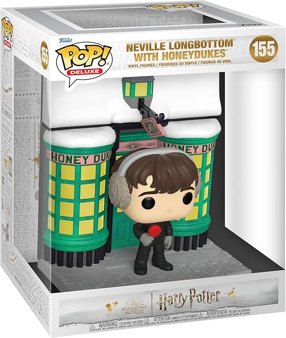 Funko Pop! Deluxe: Harry Potter: Hogsmeade - Neville Longbottom with Honeydukes