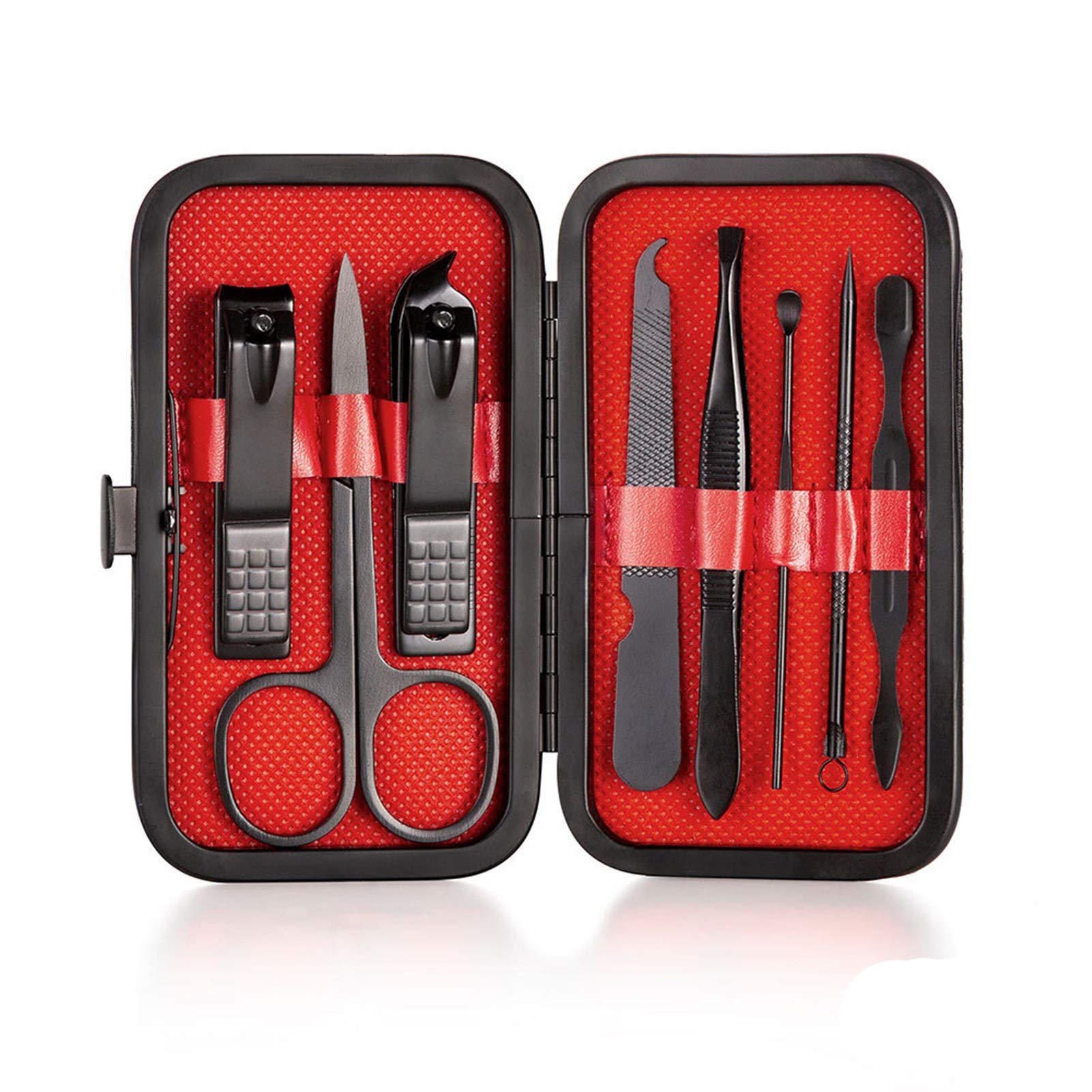 Ensemble de manucure en acier inoxydable avec coupe-ongles et pince cuticules
