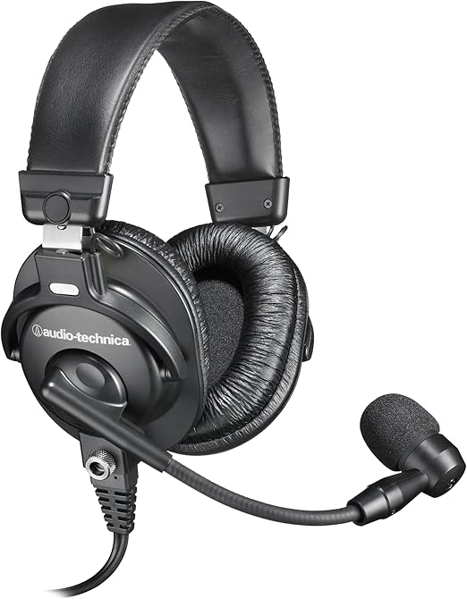 Audio-Technica BPHS1 Broadcast Stereo Headset with Cardioid Dynamic Boom Microphone