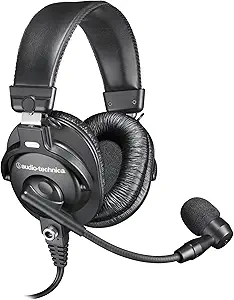 Audio-Technica BPHS1 Broadcast Stereo Headset with Cardioid Dynamic Boom Microphone
