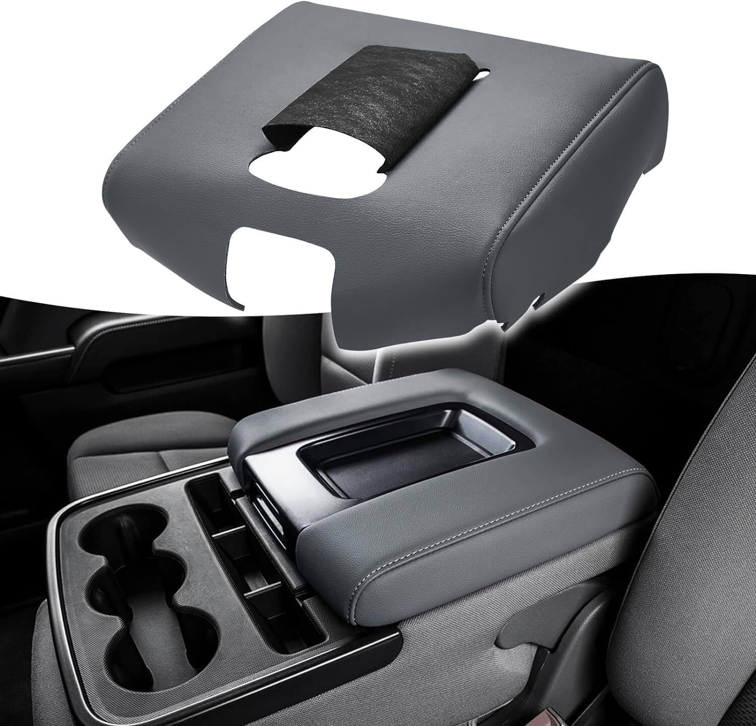 KBH Center Console Armrest Cover for Silverado & Sierra (2014-2018)