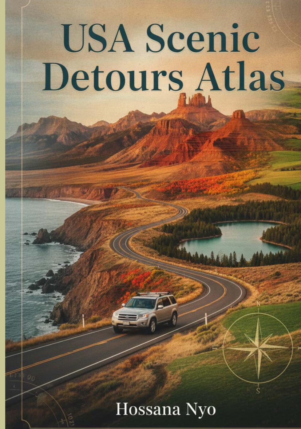 USA Scenic Detours Atlas: Maps, Small Towns, Hidden Gems, and Off-the Beaten-Path Road Trip Itineraries for Authentic American Travel