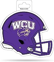 Vista 48 de Rico Industries NCAA - Calcomanía para casco de corte en forma de 4.75 x 5 pulgadas