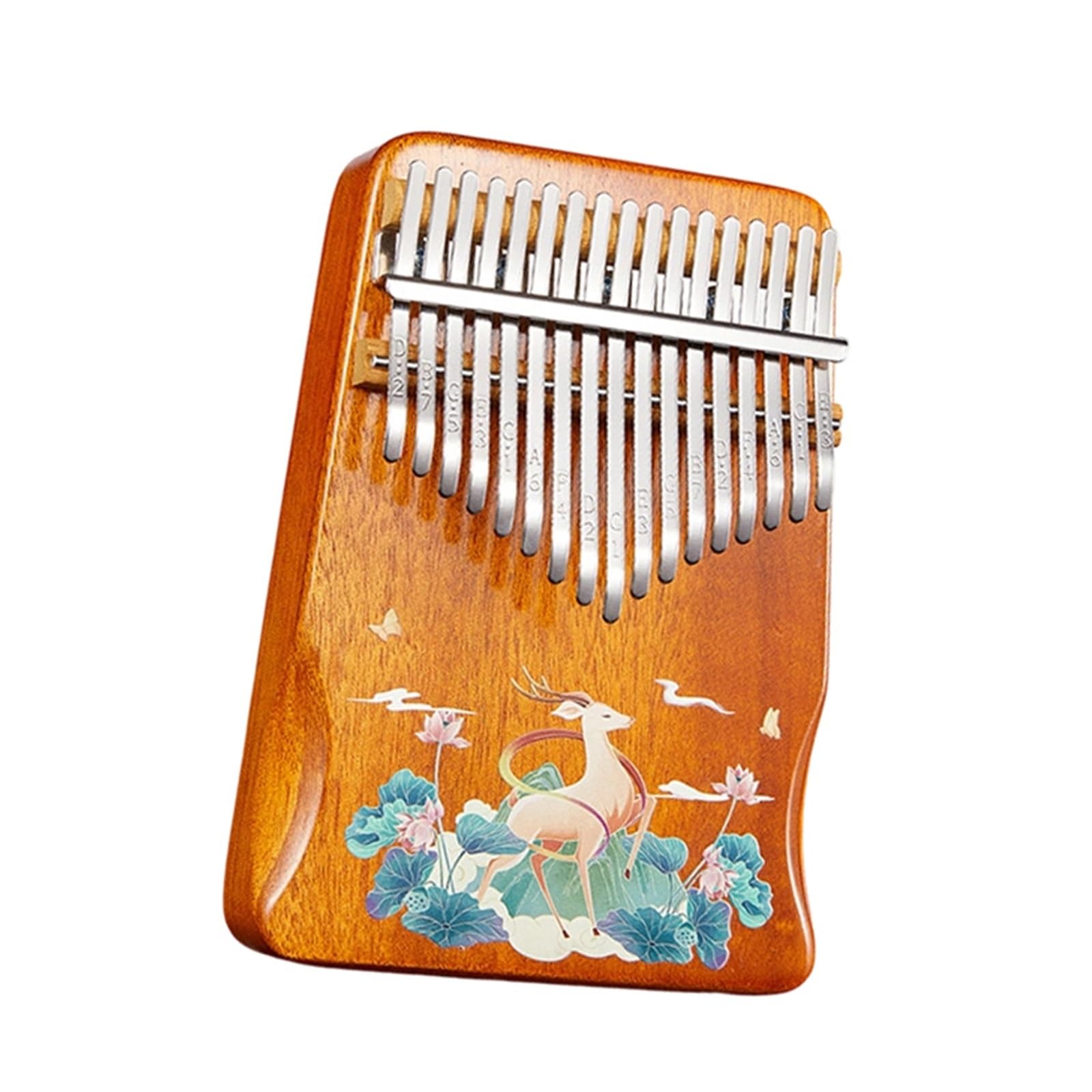 Kalimba De 17 Y 21 Notas Es Un Instrumento De Guitarra Profesional Portátil Y Fácil De Aprender(6)