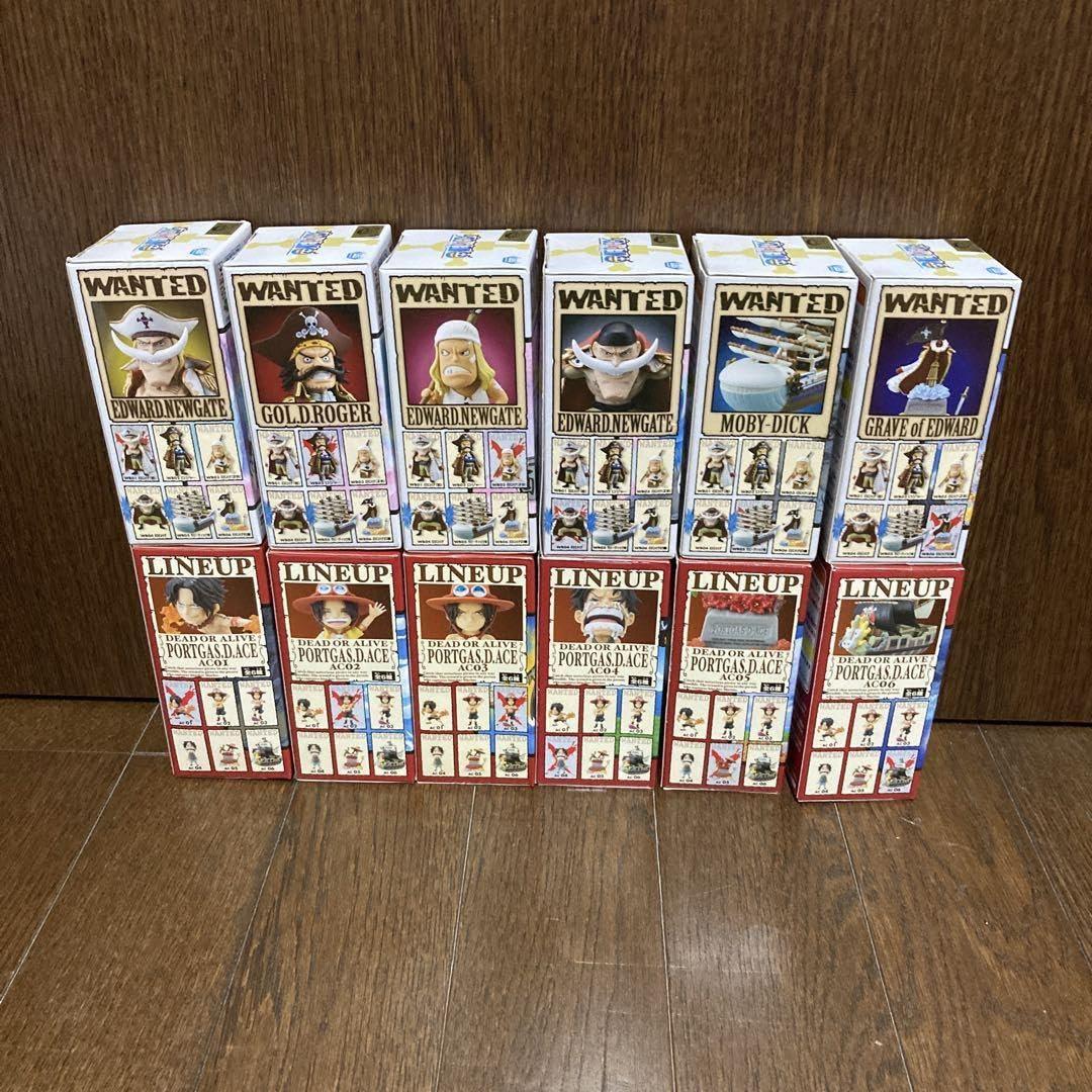 Amazon.co.jp: ワンピ ース ワーコレ 白ひげ 全6種 エース 全6種 