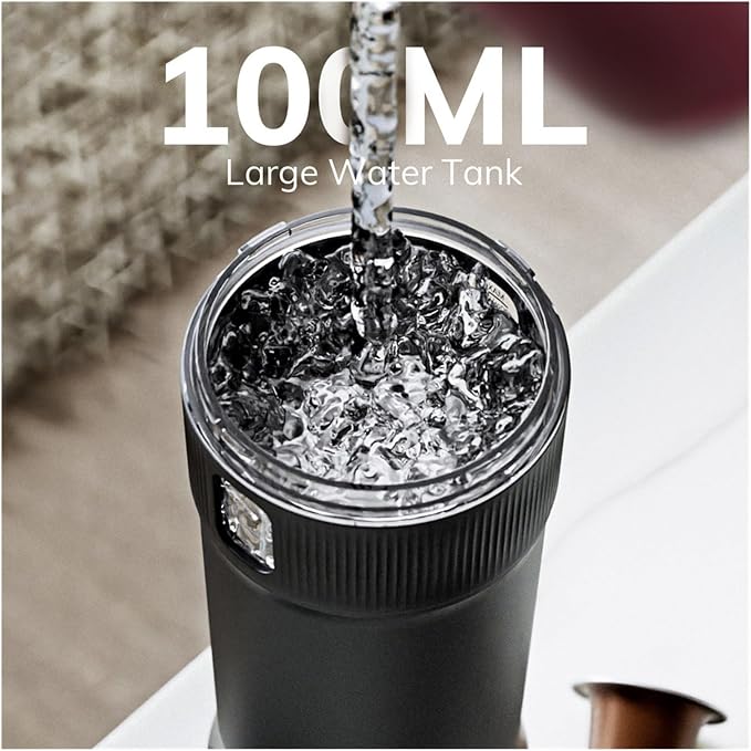 Cafetera Portátil para Auto y Viajes con Presión de 15 Bar y 1 Taza miniatura 4