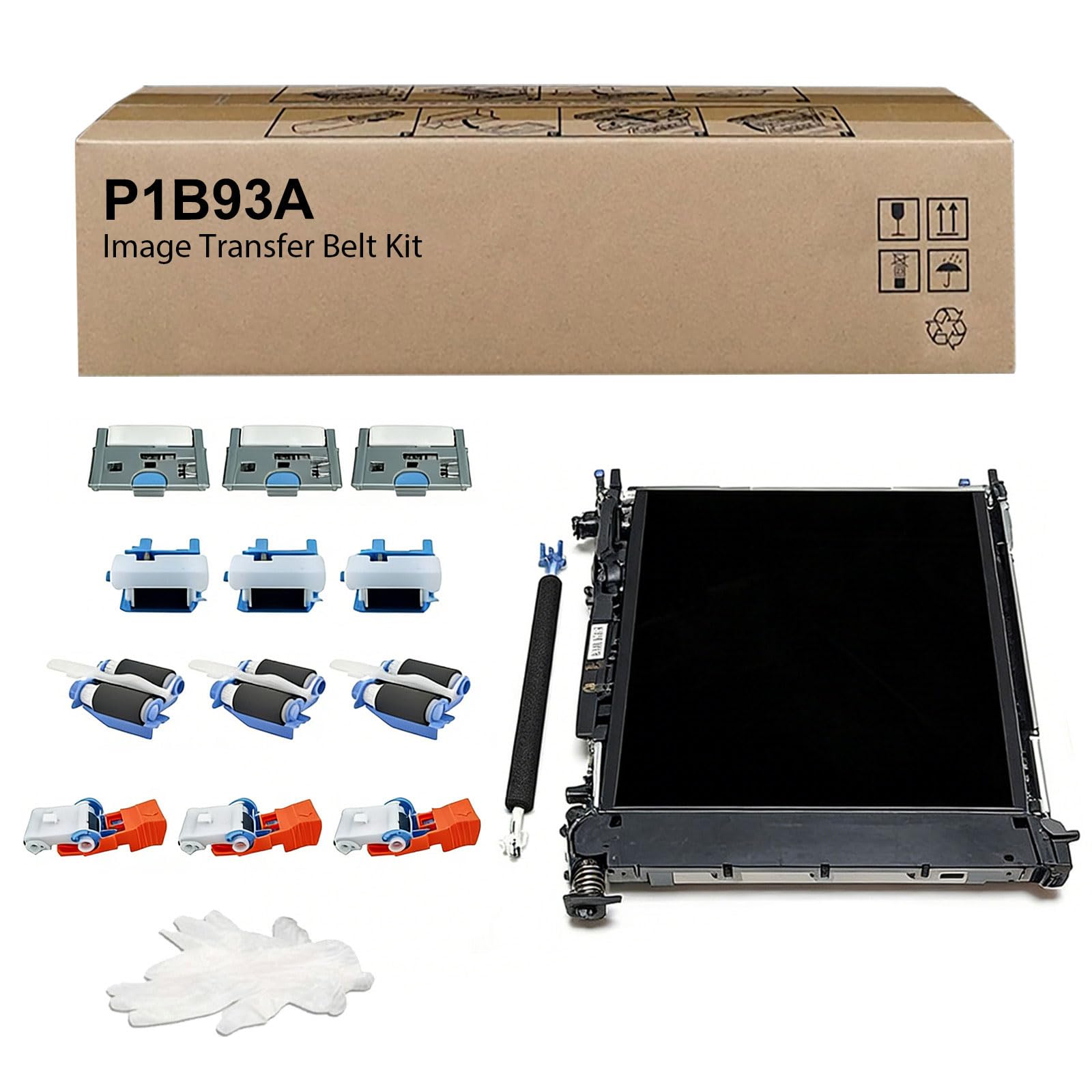 CULater P1B93A Transfer Kit P1B93-67901 J7Z98-67902 Compatible for HP Color Enterprise M652n M653dn M653x M681f M652dn M681dh,Managed E65050dn E65060dn E67550dh Includes Transfer Belt(RM2-1961)