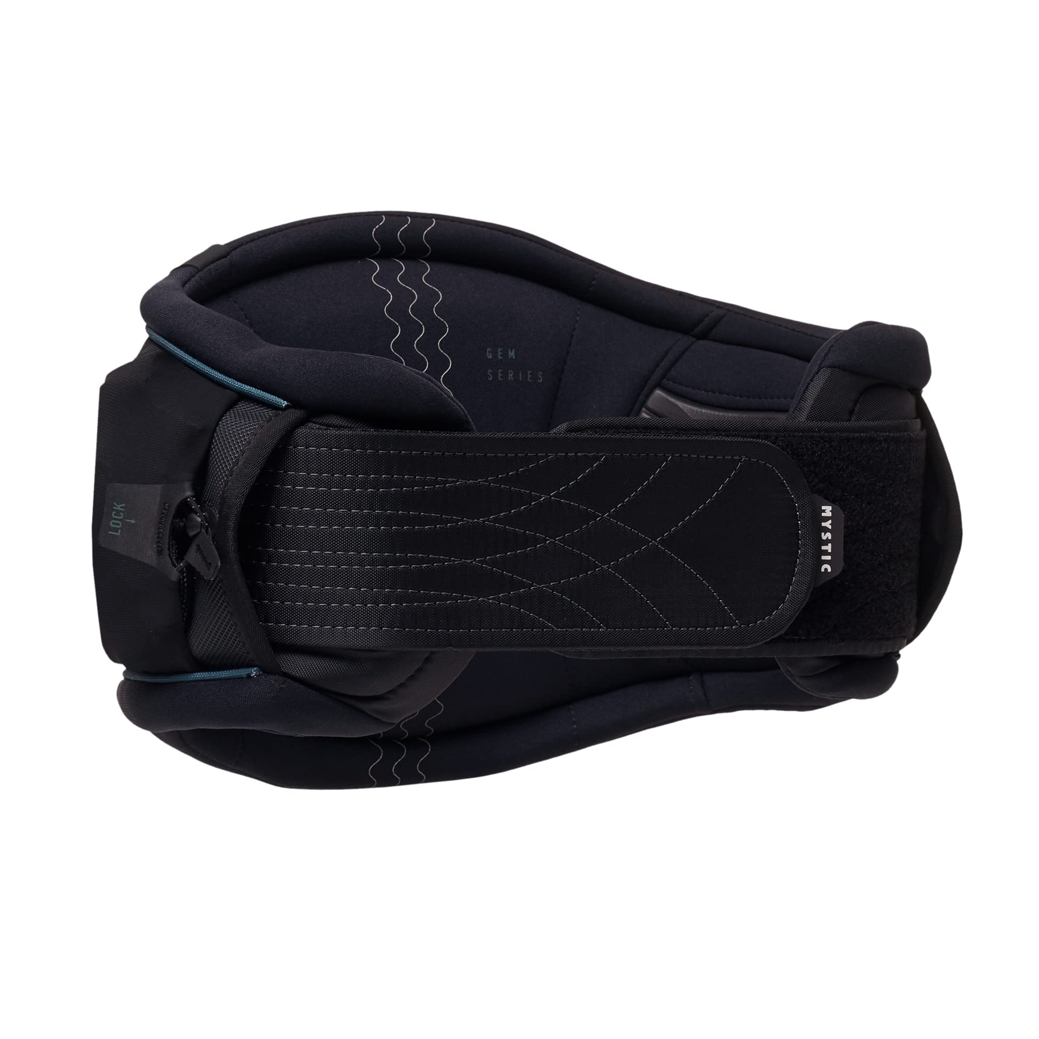 Mystic 2023 Womens Gem Bruna Waist Harness - No Spreader Bar - Glitter 230190 L