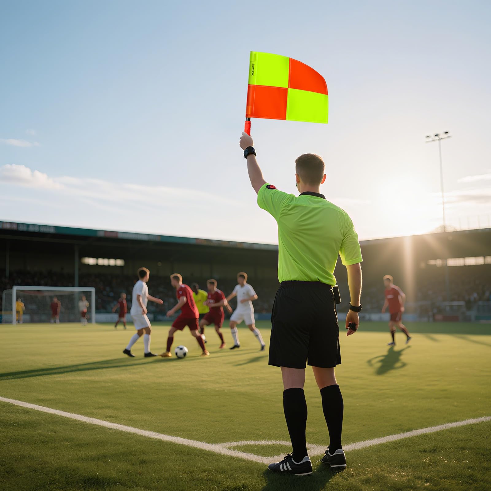 Banderas de árbitro de fútbol