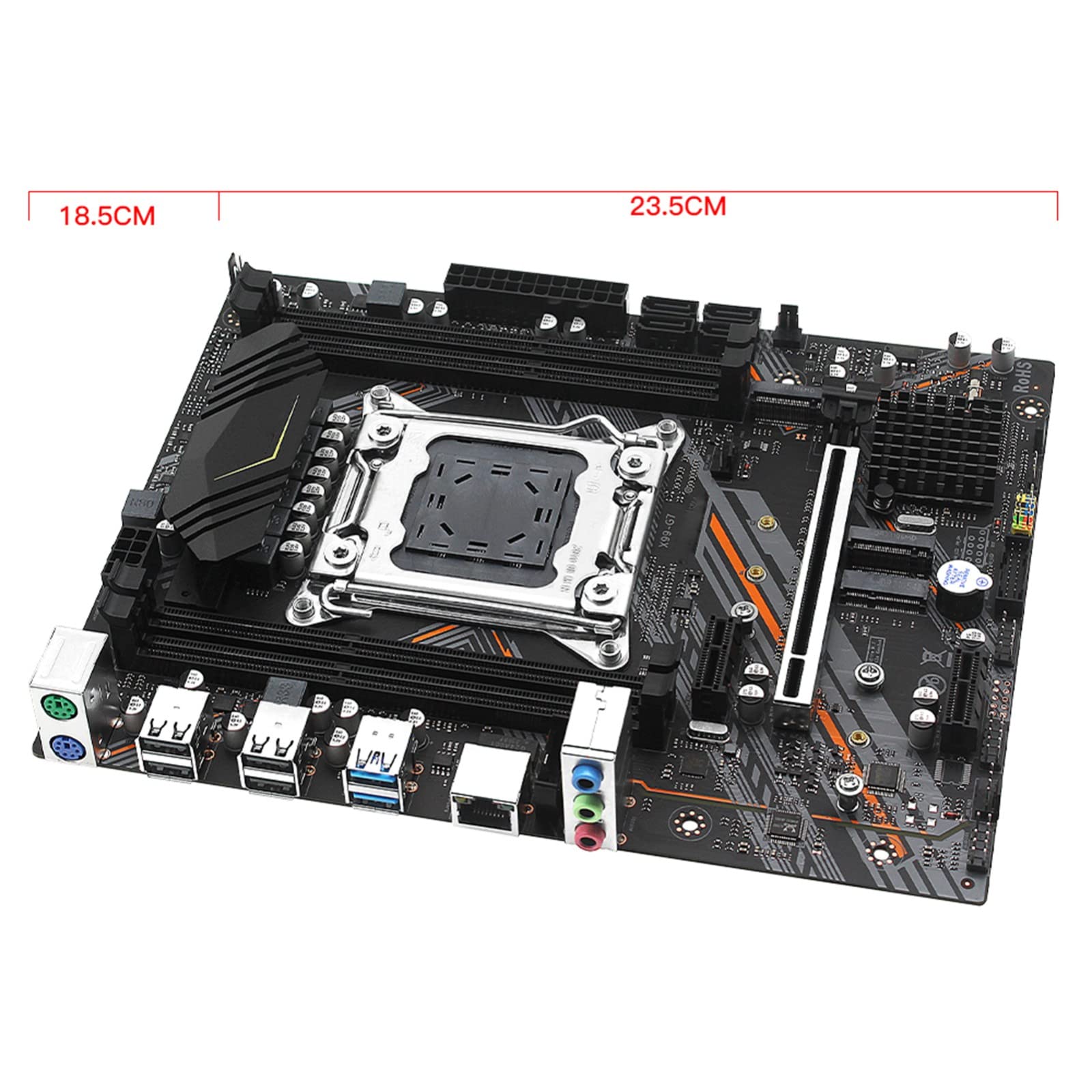 MACHINIST X99 MD8-3 マザーボードサポートデュアル Xeon E5 V3/V4 CPU DDR3 メモリ 8 チャンネル SATA  3.0 USB3.0 - AliExpress 7 X99H ベースプレートマザーボード 2 チャンネル XEON X99H LGA2011-V3 DDR3 Recc メモリ USB3