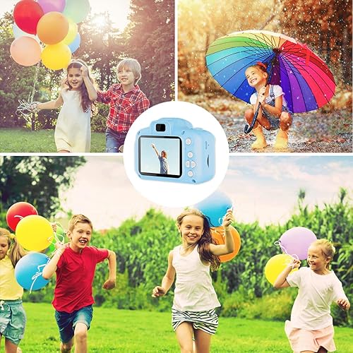 Miniatura 7 de OZMI Cámara mejorada para niños, regalo de cumpleaños de Navidad para niños de 3 a 12 años, cámaras digitales de video HD de 2 pulgadas para niños