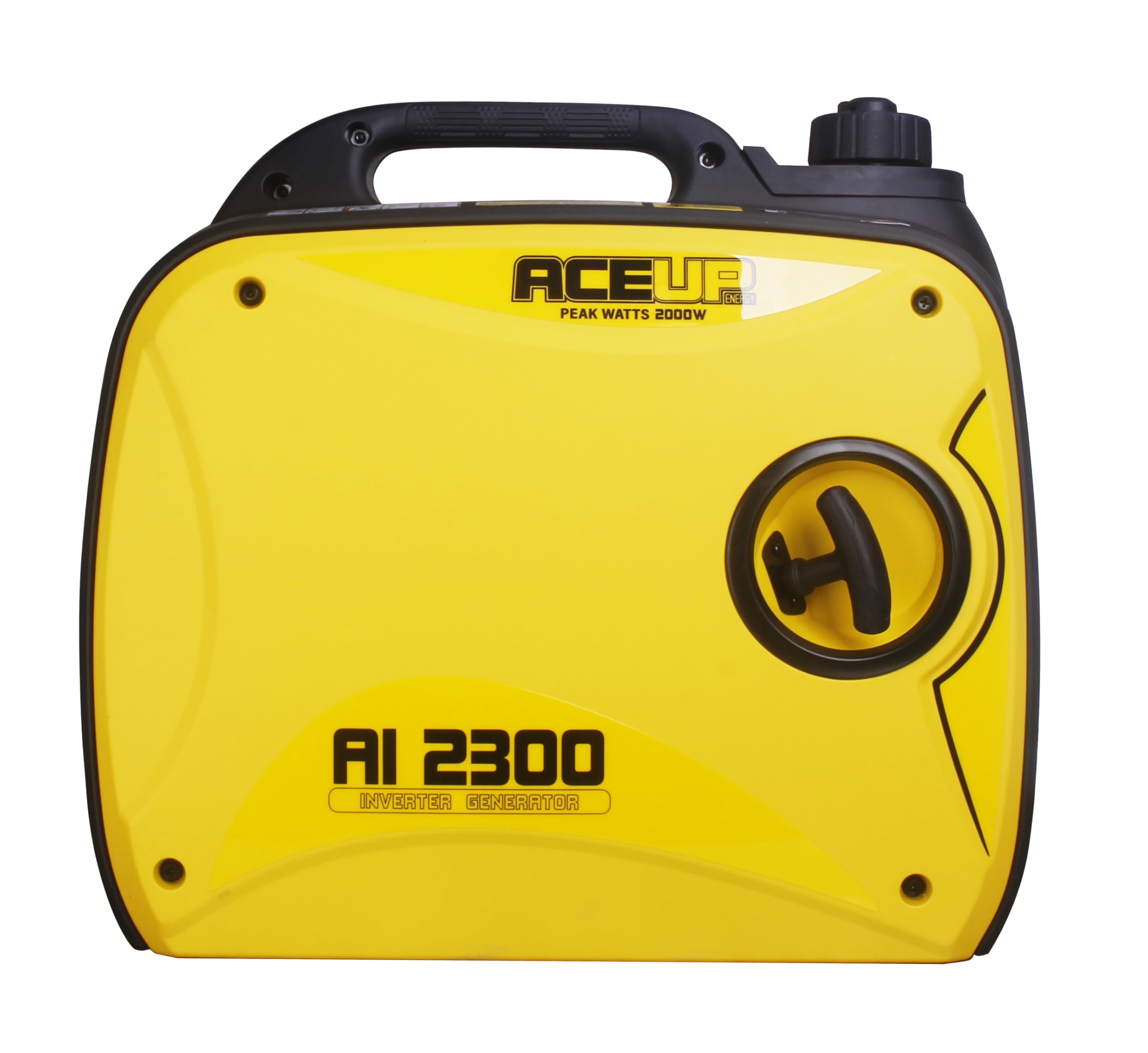 Aceup Energy 2000W Groupe Électrogène Inverter Silencieux 19,9Kg | Prises 230 V USB Protection surcharge Générateur Onduleur à Essence 4 Temps Portable pour Usage Domestique et Camping