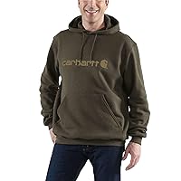 Carhartt Felpa con Logo Loose Fit Midweight