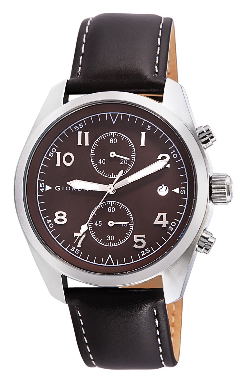 Giordano Brown Dial Chronograph Mens Watch - 1683-02 (B00PW3IM0U) Amazon Price History, Amazon Price Tracker