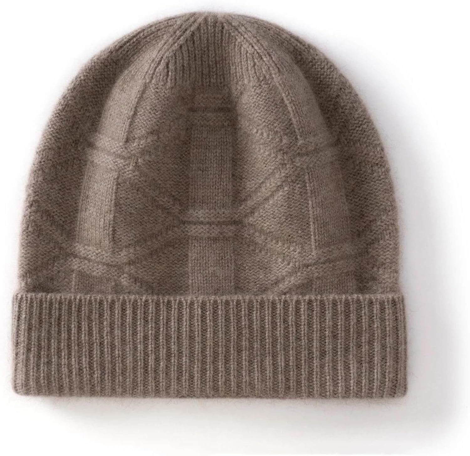 Unisex Slouchy Warm Stretchy Beanie - Solid Color Outdoor Cold Weather Winter Knitted Hat Casual Skull Cap