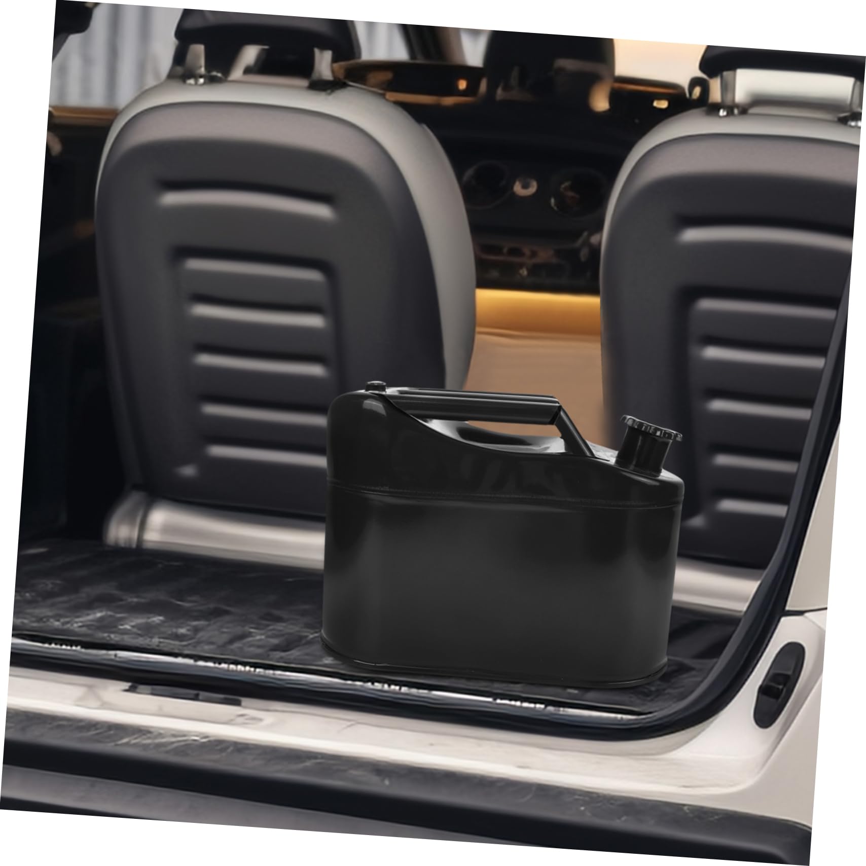 Bidón de Gasolina Portátil 5l de Acero al Carbono, Verde | Transporte Cómodo, Diseño Portátil, Formato Compacto para Reserva de Combustible