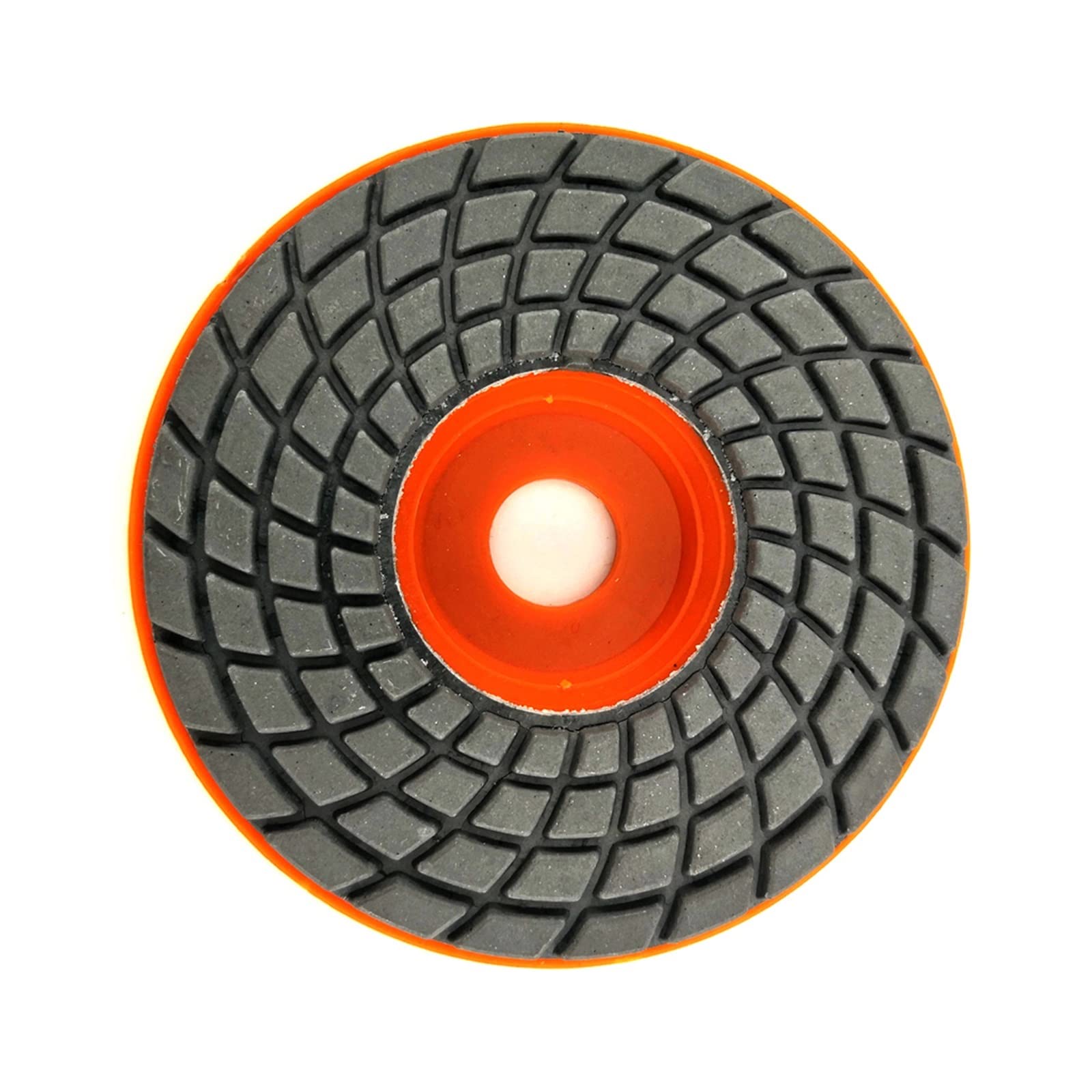 7 unidades/juego de almohadillas de pulido de diamante de 100mm, almohadillas de pulido de granito flexibles en húmedo de 4 pulgadas, discos de pulido de mármol for suelo de hormigón fangzi (