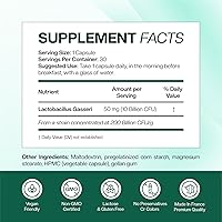 Vista 2 de Eric Favre Lactobacillus Gasseri Probiótico para mujer Apoyo a la salud intestinal con 200 mil millones de UFC Probióticos digestivos