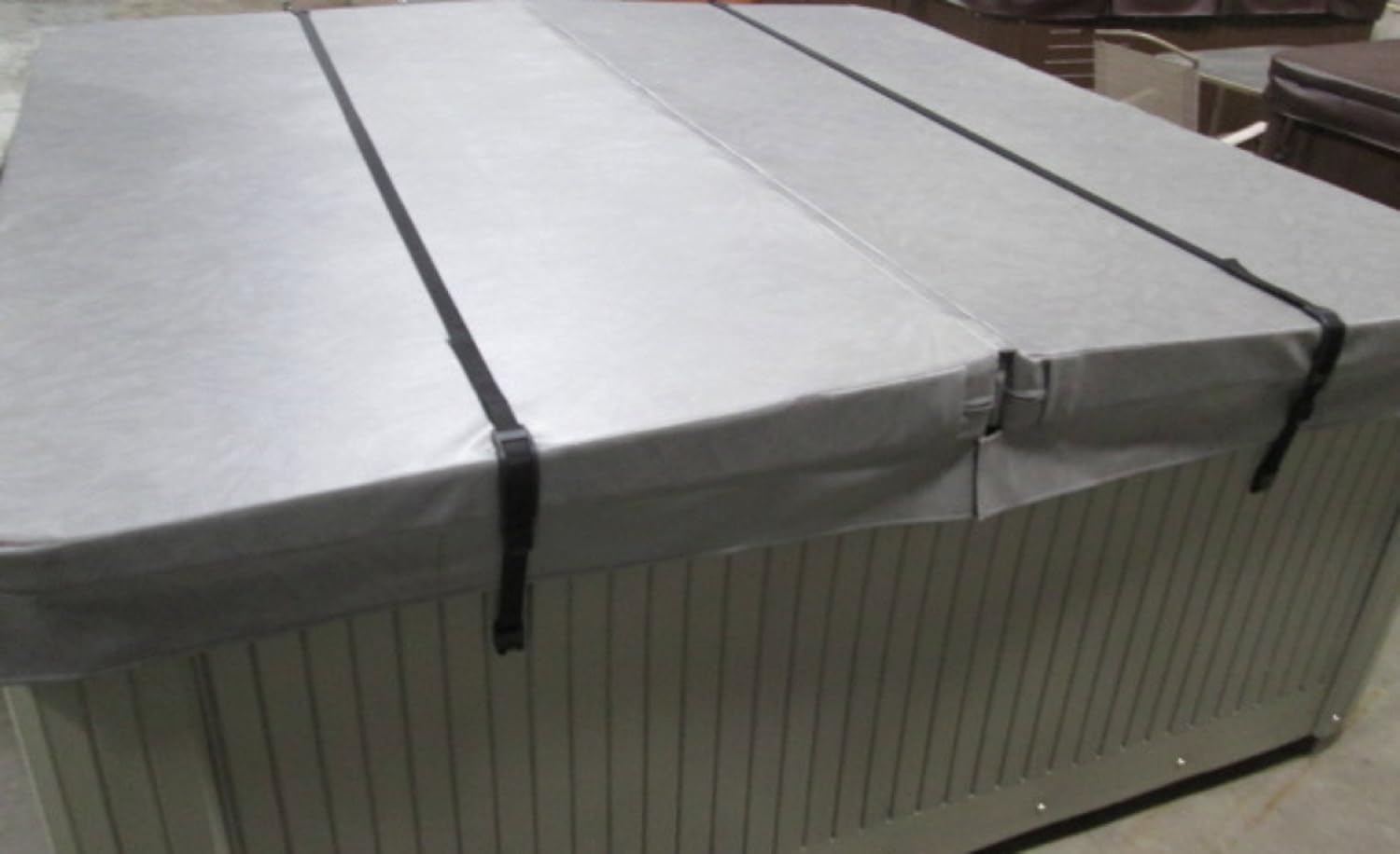 2 Hot Tub Cover Wind Strap Kit Secure Nexus Spa Lock Hurricane