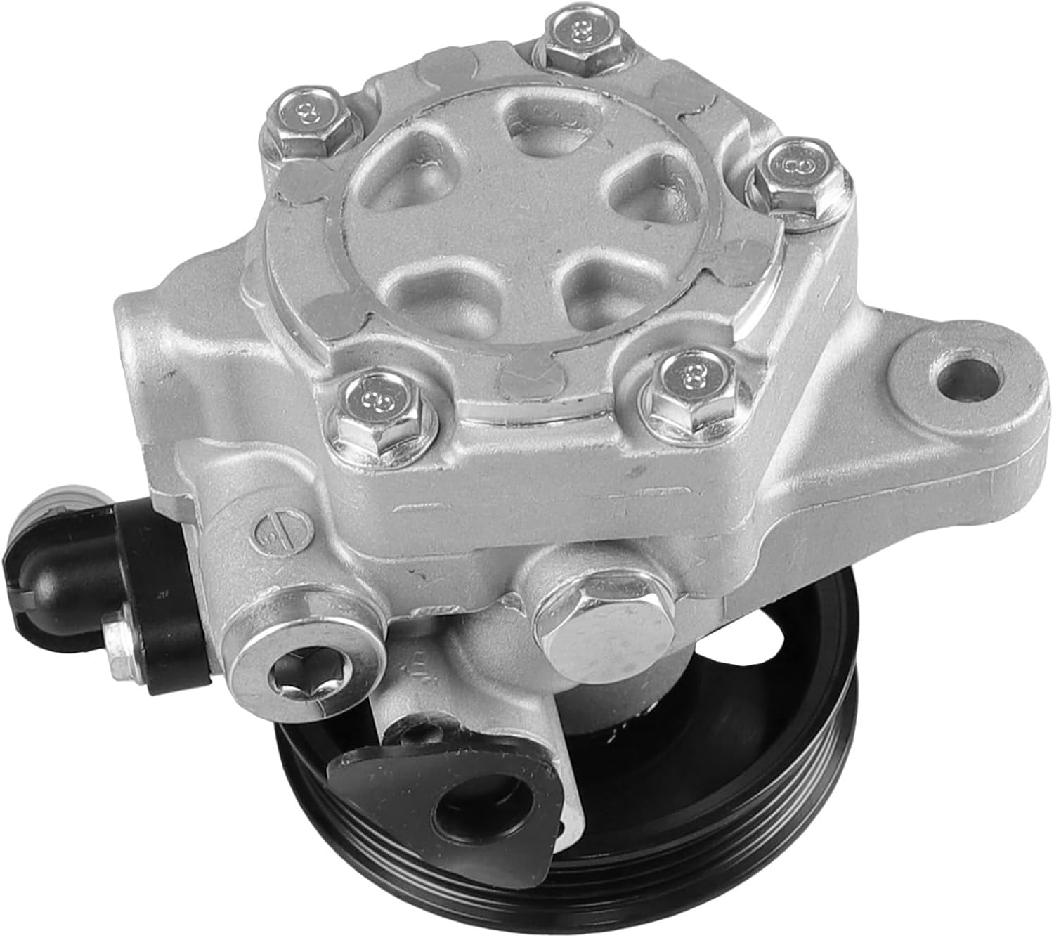 21-5267 Power Steering Pump with Pulley, For Honda Civic Coupe/Sedan 1.7L 2001-2005, For Acura EL 2001-2005 -L4 1.7L, Replace# 96319M, 06561PLA505RM, 56110PLA013