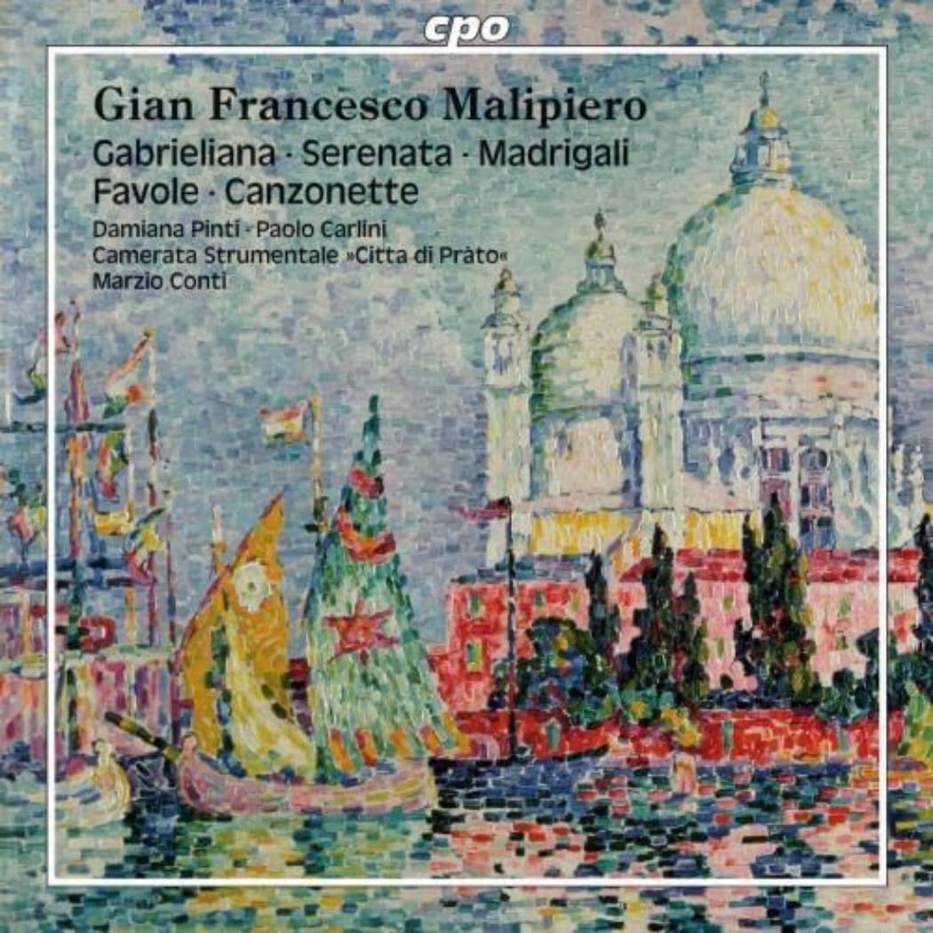 Gabrieliana Serenata Madriga [Audio CD] Pinti; Carlini; Camerata Strumentale "Citta Di Prato"; Conti; Malipiero Gian Francesco and Marzio Conti