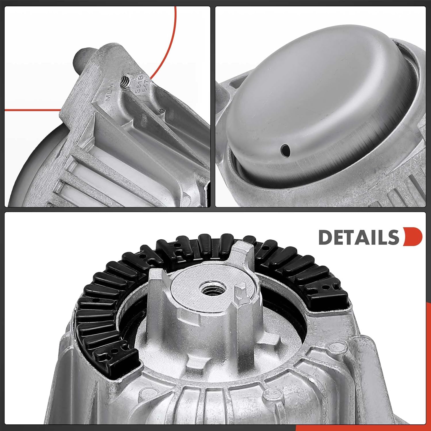 A-Premium 2PCS Front Left Right Engine Motor Mount Set Compatible with Mercedes-Benz E350 2011 2012 2013 V6 3.0L, Diesel, Replace # 2042400417