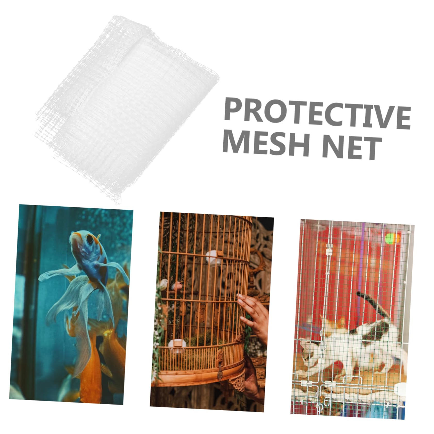 Hohopeti 2piezas Malla De Protección para Acuario Antisaltos para Peces Diseño Resistente y Duradero para Evitar Escapes Peceras y Acuarios