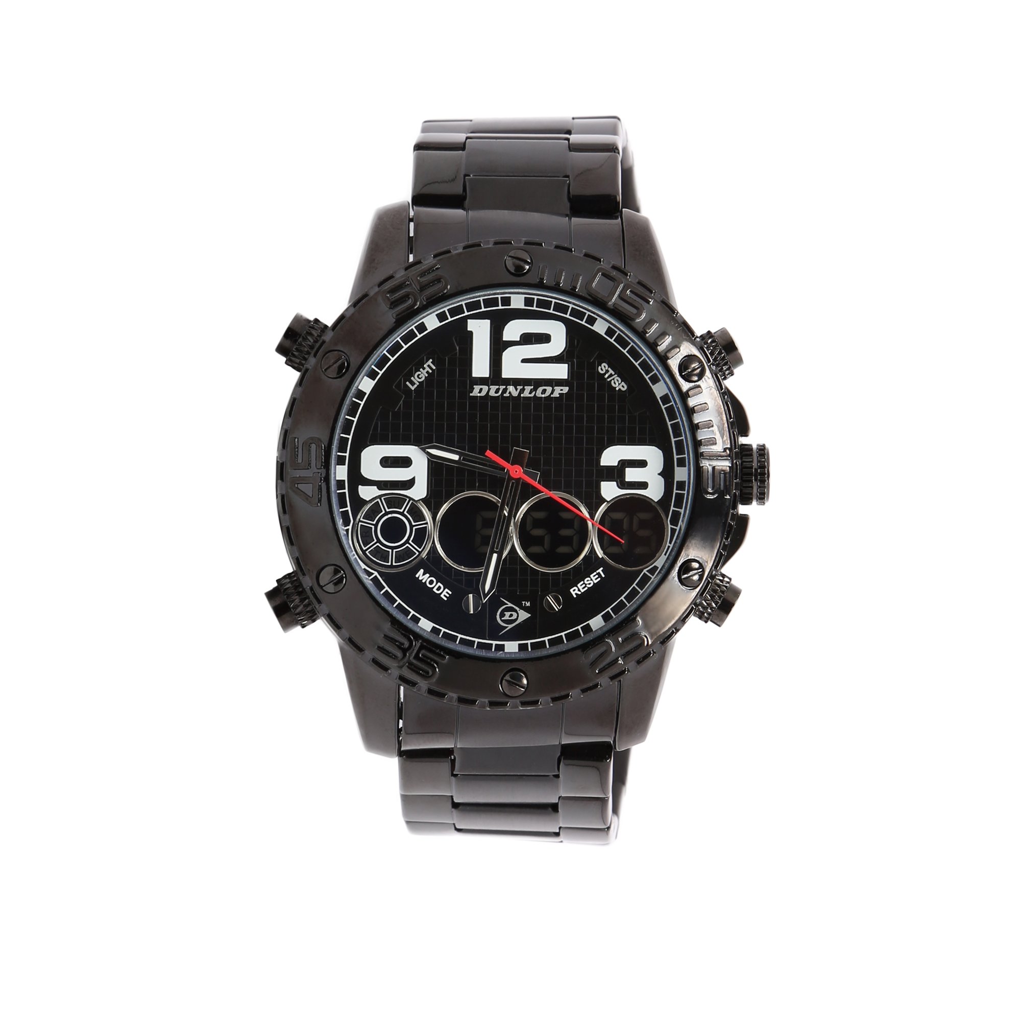 DUNLOP Men's Chronograph Watch, front view